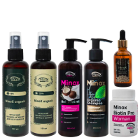 МУЛЬТИАКТИВНИЙ БІОКОМПЛЕКС "ORGANIC EXTRA SET" ДЛЯ ВІДНОВЛЕННЯ ВОЛОССЯ