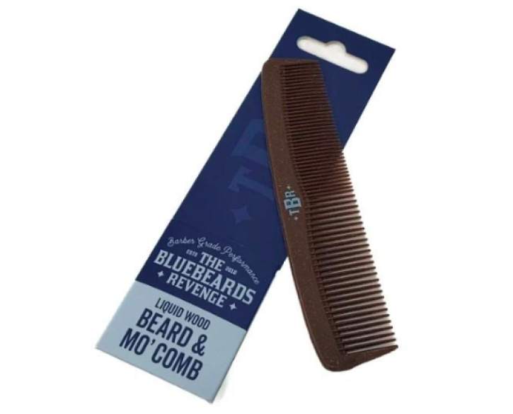 Гребінець для бороди The BlueBeards Revenge Liquid Wood Beard and Mo' Comb