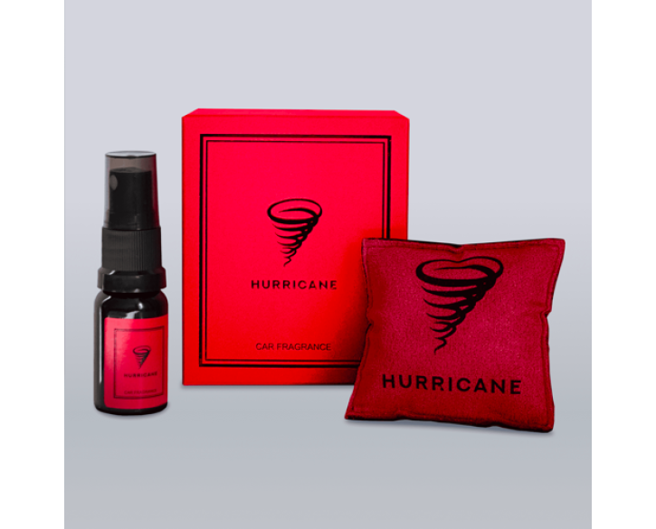 Автопарфум HURRICANE RED STANDART (кріплення на дефлектор)