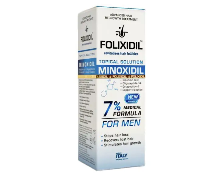 ᐉ Міноксидил Folixidil 7% 60мл від інтернет-магазину Міноксидилия