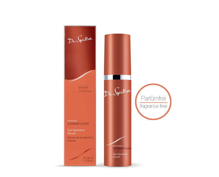 Сонцезахисна сироватка для обличчя Sun Sensitive Serum SPF 30 Dr. Spiller 50 мл