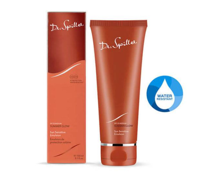 Сонцезахисне молочко для обличчя та тіла Sun Sensitive Emulsion SPF 20 Dr. Spiller 150 мл