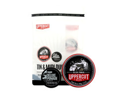 Подарунковий набір Uppercut Tin & Midi Duo Deluxe Pomade