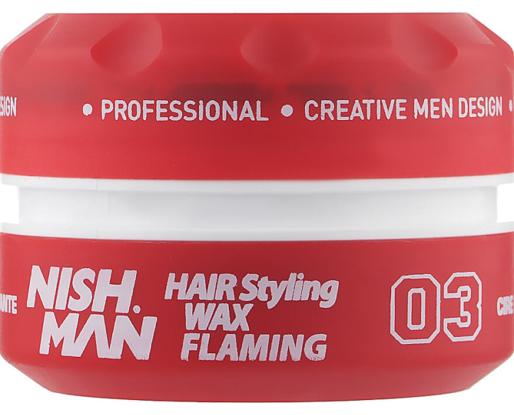 Віск для укладання волосся Nishman Hair Styling Wax 03 Flaming, 150 мл