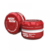 Віск для укладання волосся Nishman Hair Styling Wax 03 Flaming, 150 мл