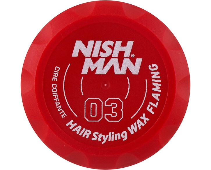 Віск для укладання волосся Nishman Hair Styling Wax 03 Flaming, 150 мл