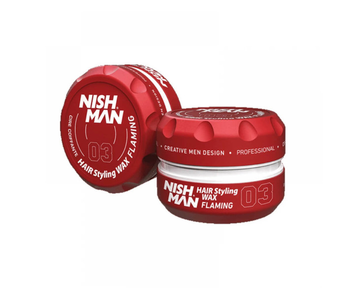 Віск для укладання волосся Nishman Hair Styling Wax 03 Flaming, 150 мл